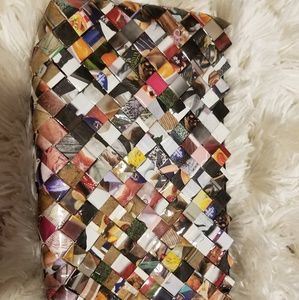 Handmade clutch purse